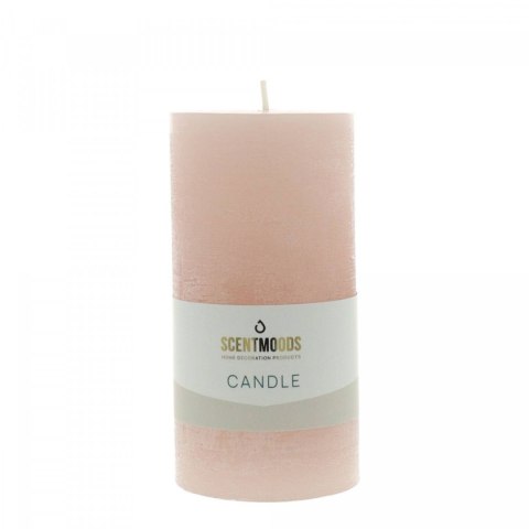 Świeca pieńkowa 6,3X12,5cm w kolorze Flamingo [mm:] 125 śr. 60mm Pavoncella (8720935401285)