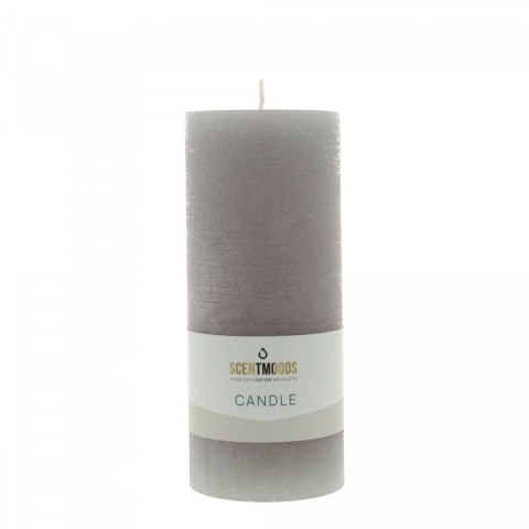 Świeca pieńkowa 6,3X15cm w kolorze Grey śr. 60mm Pavoncella (8720935401230)