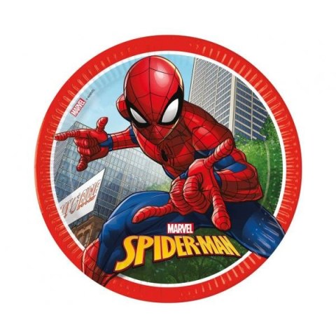 Talerz jednorazowy Godan Spiderman papier śr. 230mm 8 szt (93863) Talerz jednorazowy Godan Spiderman papier śr. 230mm 8 szt (93863)