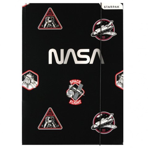 Teczka kartonowa na gumkę Nasa A4 mix Starpak (559721)