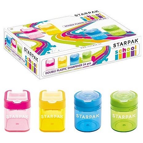 Temperówka Starpak mix plastik (40559) Temperówka Starpak mix plastik (40559)
