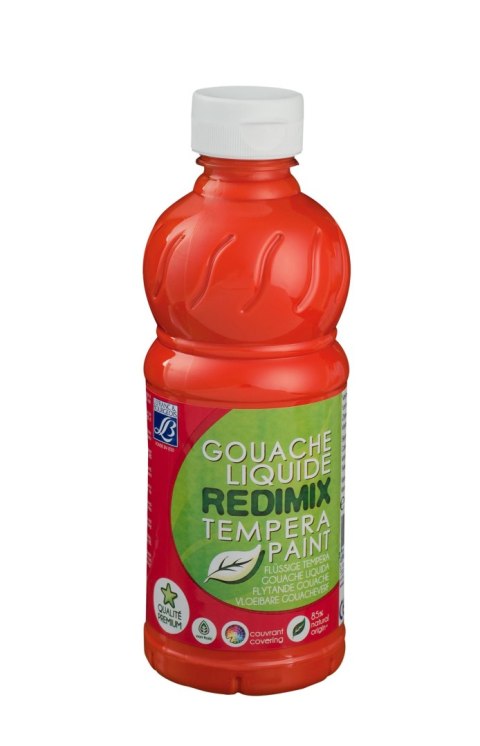 Farba tempera REDIMIX kolor: pomarańczowy 500ml 1 kolor. Lefranc&Bourgeois (188004)