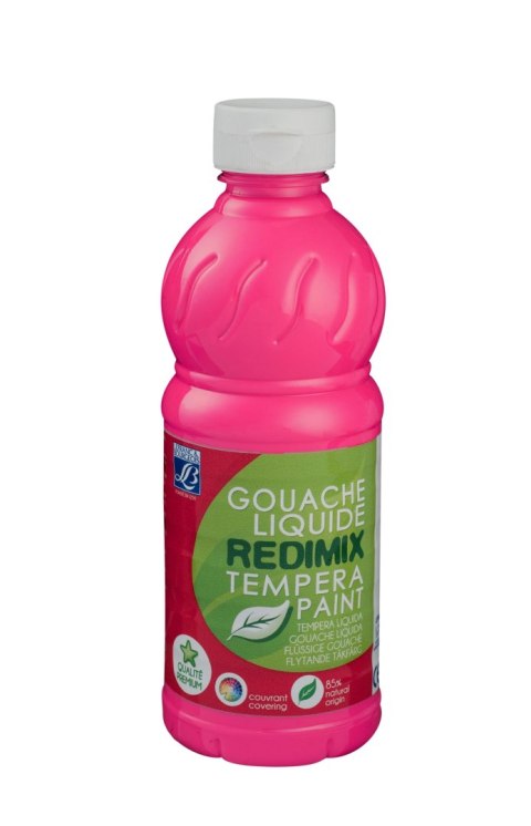 Farba tempera REDIMIX kolor: różowy 500ml 1 kolor. Lefranc&Bourgeois (188007)