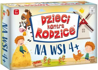 Gra karciana Dzieci kontra rodzice Na wsi 4+ Kangur