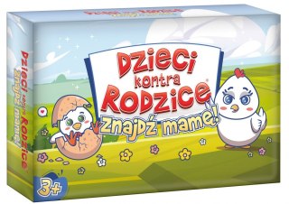 Gra karciana Dzieci kontra rodzice Znajdź Mamę! Kangur