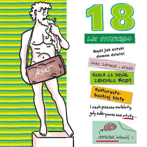 Kartka składana KARNET KW Hologram 18 POSAG C5 Henry (5907465665025)