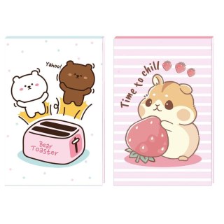 Notes (notatnik) A7 dziewczynka 30k. krata Beniamin