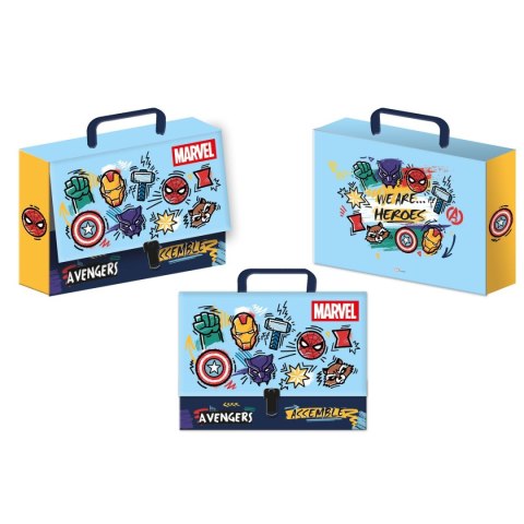Teczka kartonowa na zatrzask Avengers A4 mix Beniamin (1016)