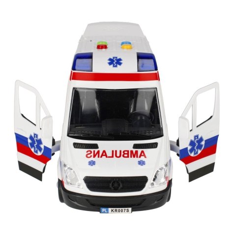 Ambulans 26cm światło i dźwięk Mega Creative (522124)