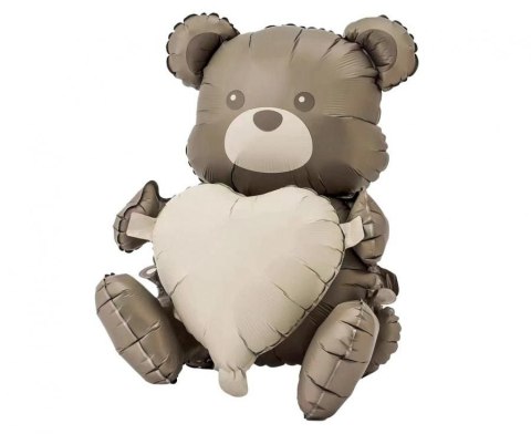 Balon foliowy Miś Matuś 3D, 55x41x33 cm Godan (BF-AMMT)