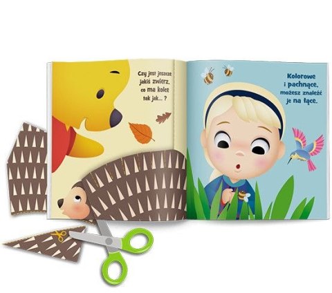 Książeczka edukacyjna Disney Maluch. Wycinanki niespodzianki Ameet (WYC 9202)