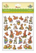 Naklejka (nalepka) Craft-Fun Series Zajączki Titanum (FH-017)
