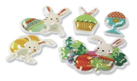 Naklejka (nalepka) Craft-Fun Series wypukłe Wielkanoc Titanum (TZJ004)