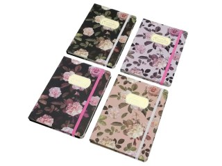 Notes (notatnik) A5 kwiaty krata [mm:] 150x210 One Dollar (311817)