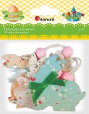 Ozdoba drewniana Craft-Fun Series drewniane króliczki zawieszki Titanum (22BR1001)
