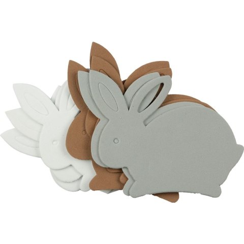 Ozdoba piankowa Craft-Fun Series Króliczki 8 szt Titanum (E17)