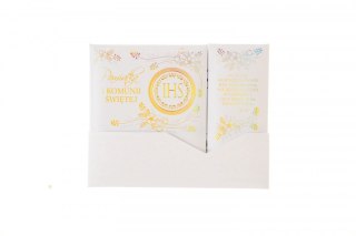 Pamiątka z komunii świętej Komunia Mała sładana- hologram Merigraf (9788365430373)