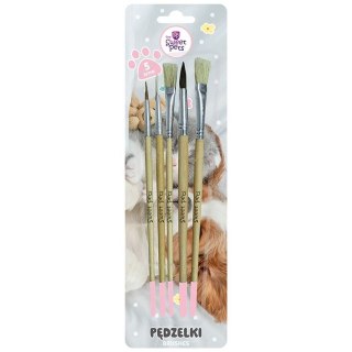 Pędzel The Sweet Pets z naturalnego włosia Rexus (2334)