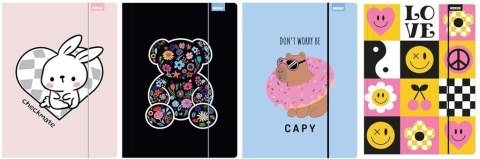 Teczka kartonowa na gumkę No name - dziewczynka A4 różne Beniamin (5474)