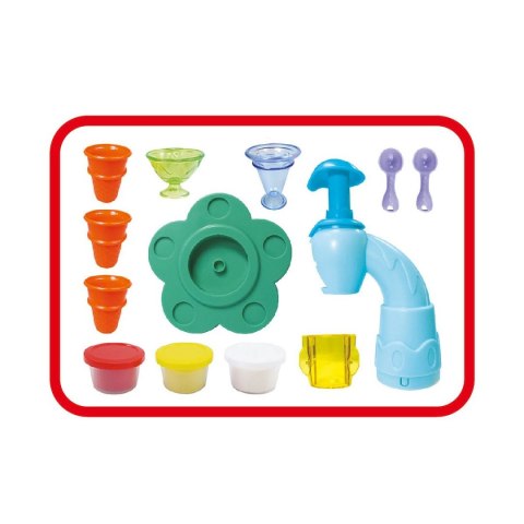 Zestaw kreatywny Ciasto-masa lodziarnia Smily Play (SP83686)