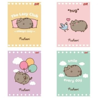 Zeszyt A5 Pusheen 32k. 70g linia kolor Unipap