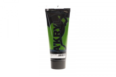 Farba akrylowa Zieleń chromowa kolor: zielony chromowy 200ml Renesans (17)