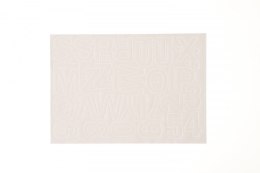 Litery samoprzylepne biały Farro