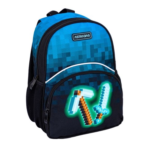 Plecak Astrabag dziecięcy Blue Pixel Astra (502024094)