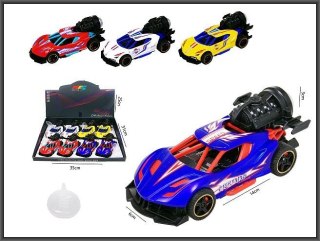 Samochód 13cm ze światłem i z dźwiękiem z dymem Hipo (HXBL12)