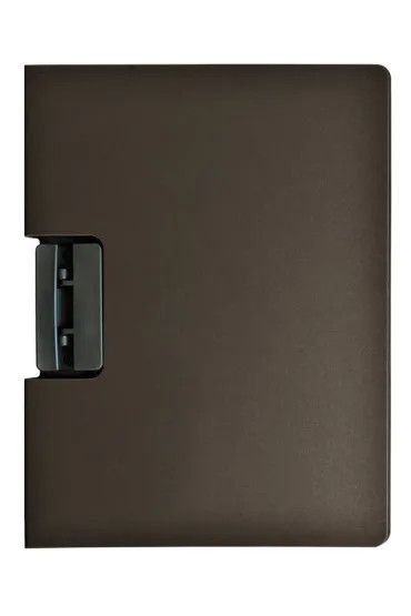 Deska z klipem (podkład do pisania) ZAMYKANA A4 szara Tetis (BD651-S)