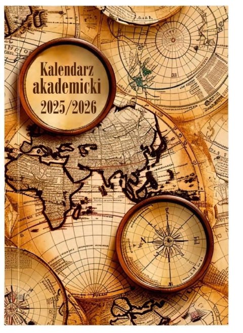 Kalendarz nauczyciela książkowy (terminarz) EKO MAPA A5 Wydawnictwo Wokół Nas (A5TA072B)