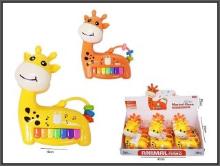 Pianino żyrafa 16cm 2 kolory Hipo (H13866)