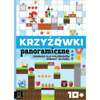 Książka dla dzieci Krzyżówki panoramiczne. Zadania dla miłośników zabawy słowem 10+ Aksjomat