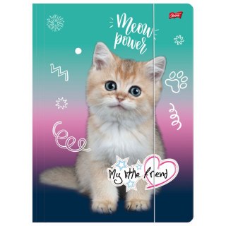 Teczka kartonowa na gumkę My Little Friend A4 mix 300g Unipap