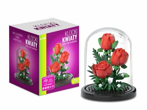 Klocki konstrukcyjne róże pod kloszem 221el Artyk (136924)