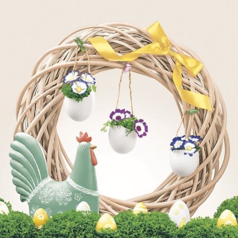 Serwetki Wielkanoc mix bibuła [mm:] 330x330 Pol-mak (SL WL)