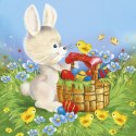 Serwetki Wielkanoc mix bibuła [mm:] 330x330 Pol-mak (SL WL)