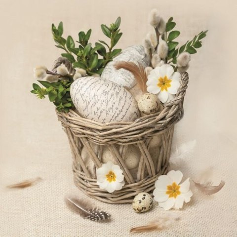 Serwetki Wielkanoc mix bibuła [mm:] 330x330 Pol-mak (SL WL)