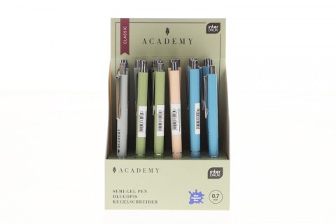 Długopis standardowy CLASSIC ACADEMY wkład niebieski Interdruk (automatyczny)