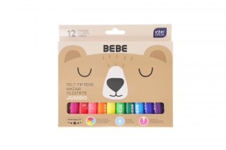 Flamaster BEBE FRIENDS 12 kol. Bebe