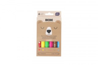 Flamaster BEBE FRIENDS 6 kol. Bebe