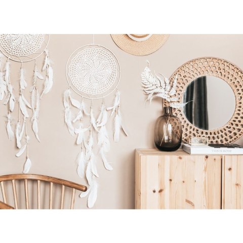 Gadżet Łapacz snów - Piórka, złamana biel, 30x94cm Partydeco (LAPS1)