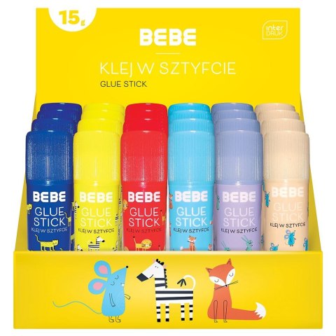 Klej w sztyfcie BB KIDS 15g 15g Bebe (5902277327833)