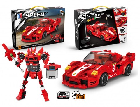 Klocki konstrukcyjne auto robot 2w1 Lean (23577)