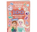 Książeczka edukacyjna Kraina Lodu. 100 Brokatowych Naklejek Ameet (NB 9109)
