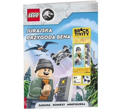 Książeczka edukacyjna LEGO® Jurassic World™. Jurajska przygoda Bena Ameet (LNC 6208)