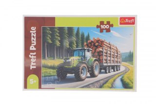 Puzzle Ciagnik leśny 100 el. Trefl (16493)