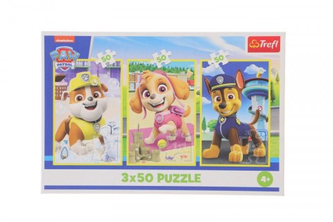 Puzzle Paw Patrol Nasze pieski 3x50 el. Trefl (34878)