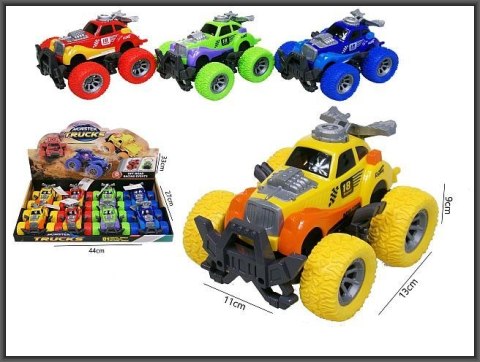 Samochód bujane 13cm friction Hipo (H13945)