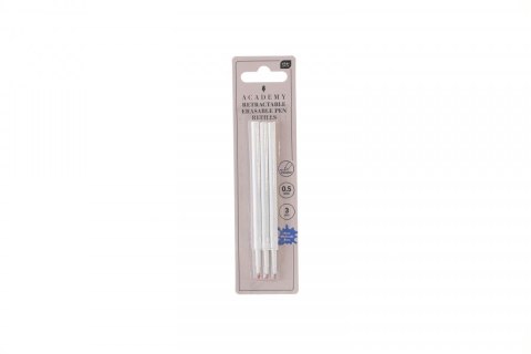 Wkład do długopisu wymazywalny 3szt wkład niebieski 0,5mm Interdruk